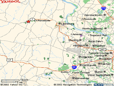 Round Hill, Virginia Map